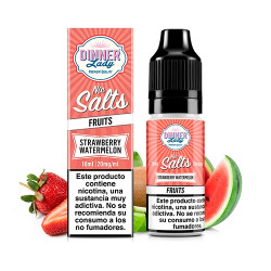 Salt - Dinner Lady - Strawberry Watermelon - Eper és Görögdinnye ízesítésű nikotinsó - 10ml/20mg