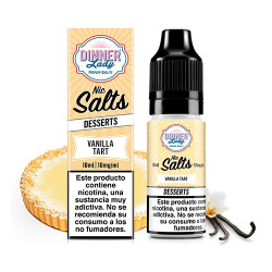 Salt - Dinner Lady - Vanilla Tart - Vanílatorta ízesítésű nikotinsó - 10ml/20mg