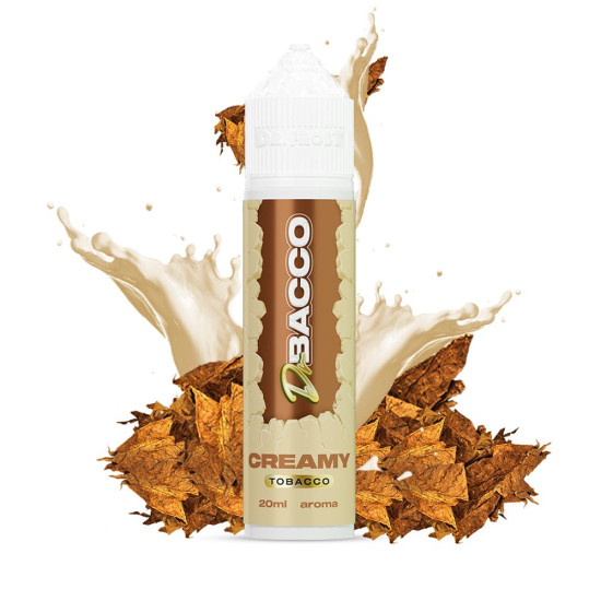 Dr. Bacco - Creamy Tobacco - Dohány és Tejszín ízű Longfill aroma - 20/60 ml