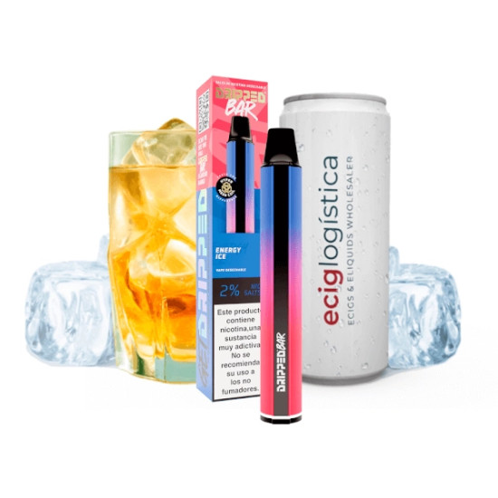 Dripped Bar - Energy Ice Pod Kit 500 mAh - Energia Ital ízű nikotinsóval töltve - 2ml/20mg