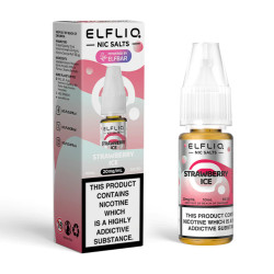 Elfliq - Fraise Glacée - Eper ízesítésű nikotinsó - 10ml/10mg