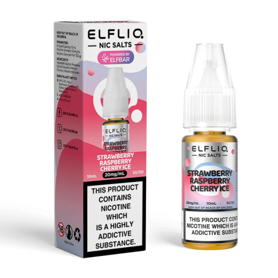 Elfliq - Fruits Rogues - Eper, Málna és Ribizli ízesítésű nikotinsó - 10ml/10mg