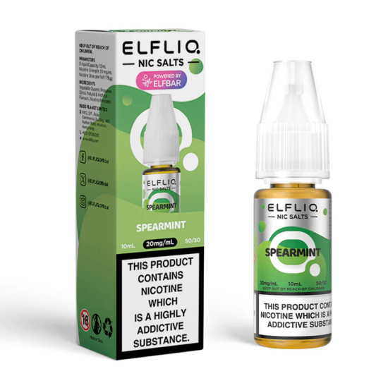 Elfliq - Menthe Verte - Menta ízesítésű nikotinsó - 10ml/20mg