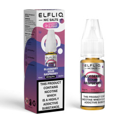 Elfliq - Myrtille Framboise Acidulées - Áfonya és Málna ízesítésű nikotinsó - 10ml/10mg