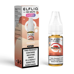 Elfliq - Péche Glacée - Őszibarack ízesítésű nikotinsó - 10ml/10mg