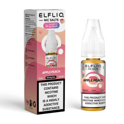 Elfliq - Pomme Péche - Alma és Őszibarack ízesítésű nikotinsó - 10ml/10mg