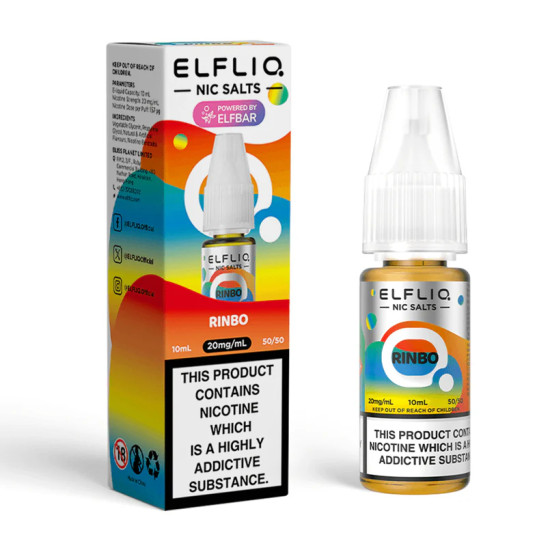 Elfliq - Rinbo - Gyümölcsös Cukorka ízesítésű nikotinsó - 10ml/10mg