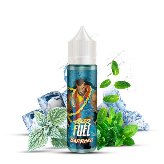 Fighter Fuel by Maison Fuel - Barrako - Menta ízű Shortfill eliquid - 50ml/0mg