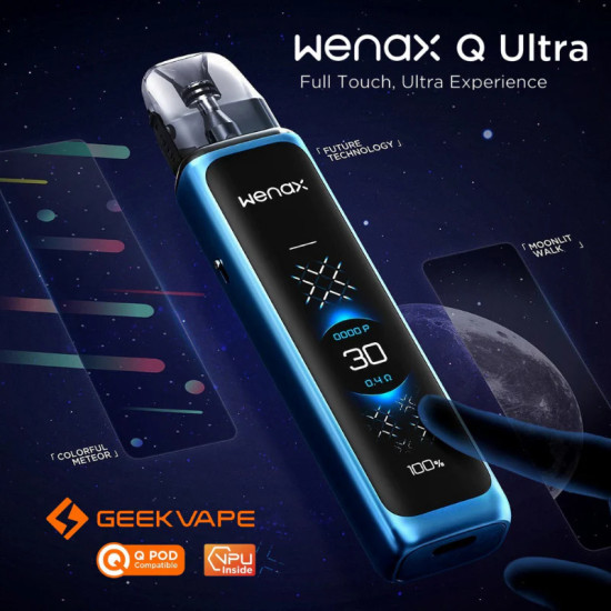 GeekVape - Wenax Q Ultra 1300 mAh e-cigaretta pod készlet - 2 ml