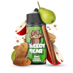 Greedy Bear - Cookie Cravings - Almás, Körtés Keksz ízű Longfill Aroma - 30/120 ml