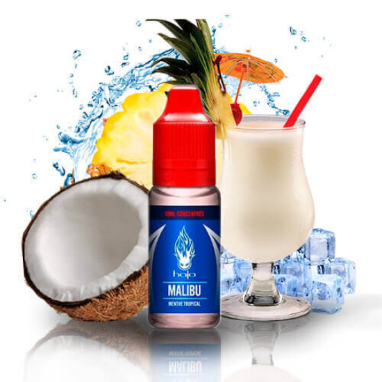 Halo - Blue Series - Malibu - Ananas, kokos i mentol - 10ml