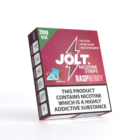 Jolt Strip - Raspberry - Málna ízű nikotincsík - 2mg/20mg