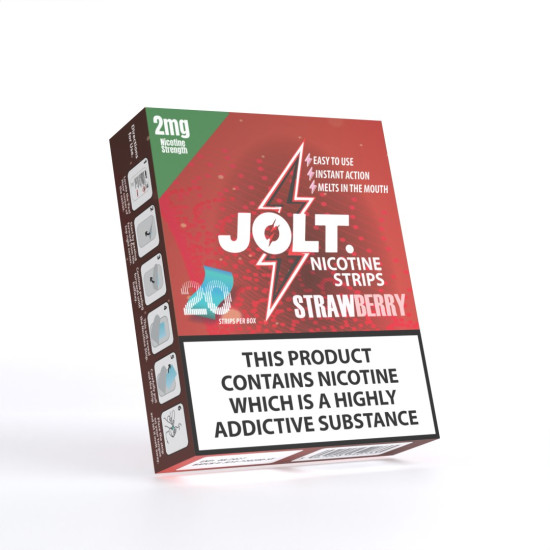 Jolt Strip - Strawberry - Eper ízű nikotincsík - 2mg/20mg