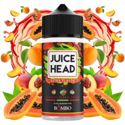 Juice Head - Apricot Papaya Peach - Sárgabarack, Papaya és Őszibarack ízű Longfill Aroma - 30/120 ml