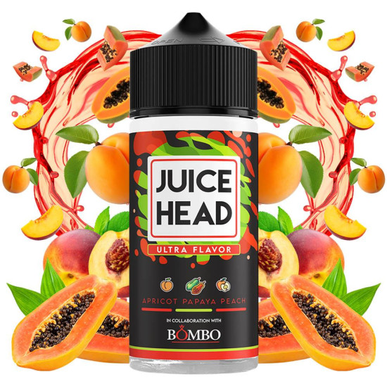 Juice Head - Apricot Papaya Peach - Longfill aroma s okusom marelice, papaje i breskve - 30/120 ml