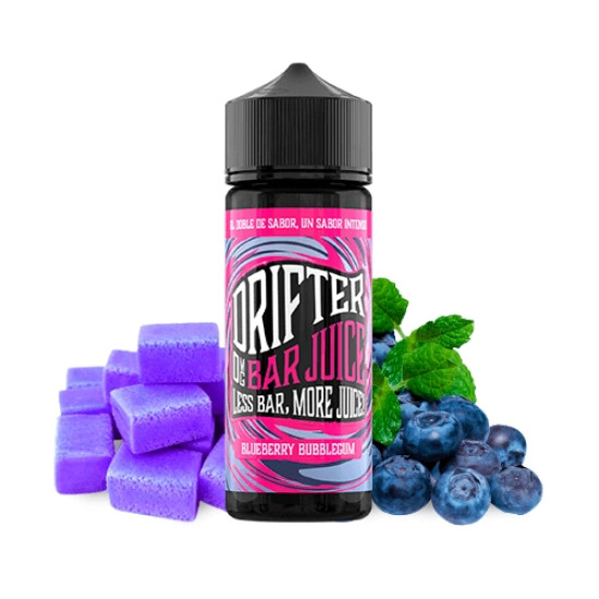 Juice Sauz Drifter Bar - Blueberry Bubblegum - Žvakaća guma od borovnica - 100ml/0mg