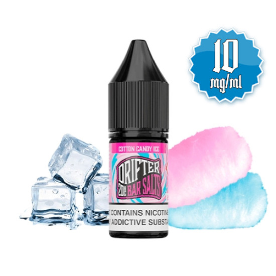 Juice Sauz Drifter Bar Salts - Cotton Candy Ice - Gyümölcsös Vattacukor ízesítésű nikotinsó - 10ml/10mg