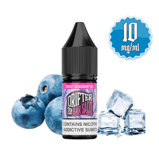 Juice Sauz Drifter Bar Salts - Sweet Blueberry Ice - Áfonya ízesítésű nikotinsó - 10ml/10mg