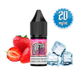 SALT - Juice Sauz Drifter Bar Salts - Sweet Strawberry Ice - Eper ízesítésű nikotinsó - 10ml/20mg