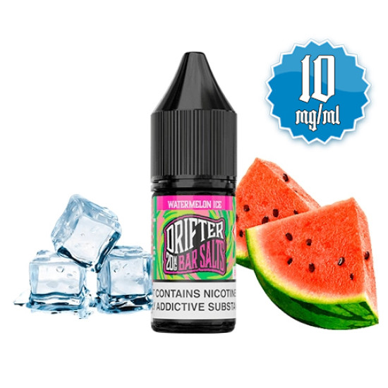 Juice Sauz Drifter Bar Salts - Watermelon Ice - Görögdinnye ízesítésű nikotinsó - 10ml/10mg