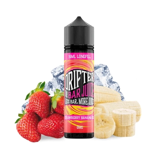 Juice Sauz Drifter Bar - Strawberry Banana - Eper és Banán ízű Longfill Aroma - 16/60 ml