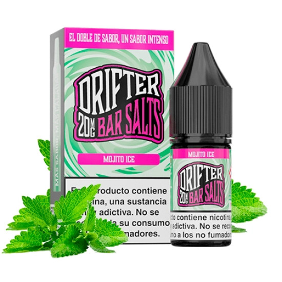 SALT - Juice Sauz Drifter Bar Salts - Sweet Mint - Menta ízesítésű nikotinsó - 10ml/20mg