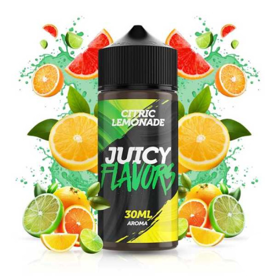 Juicy Flavors - Citric Lemonade - Citrom, Narancs, Grapefruit és Limonádé ízű Longfill aroma - 30/120 ml