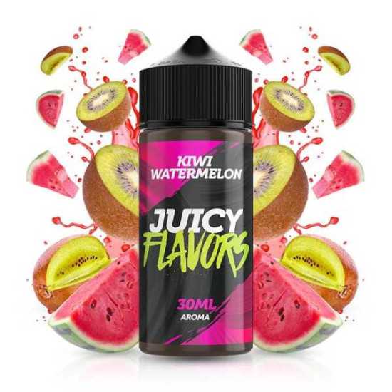 Juicy Flavors - Kiwi Watermelon - Kivi és Görögdinnye ízű Longfill aroma - 30/120 ml