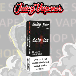 Juicy Bar - Cola Ice - Pod spremnik napunjen nikotinskom tekućinom s okusom kole - 2ml/20mg