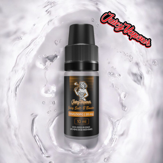 20 mg/ml - Juicy Salt Nikotinsó (NicSalt) Booster - 10 ml - 30PG-70VG
