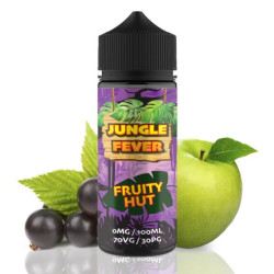 Jungle Fever - Fruity Hut - Zöldalma és Feketeribizli ízű Shortfill eliquid - 100ml/0mg
