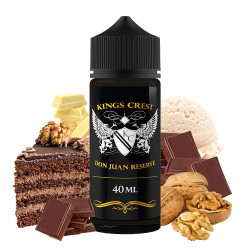Kings Crest - Don Juan Reserve - Pekándiós, Csokoládés Pite ízű Longfill Aroma - 40/120 ml