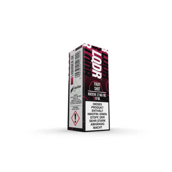LQDR - Fruit Shot - Áfonya, Málna és Szeder ízesítésű eliquid - 10ml/12mg