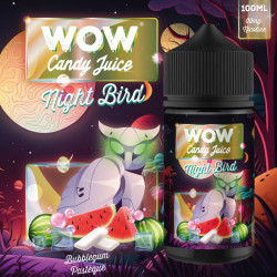 Wow Candy Juice - Evolution - Night Bird - Görögdinnye és Rágógumi ízű Shortfill eliquid - 100ml/0mg
