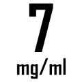 7 mg/ml