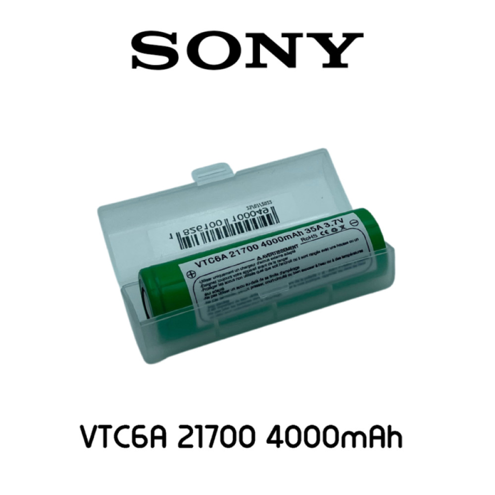 Sony - VTC6A 21700 Li-ion 4000 mAh e-cigaretta akkumulátor