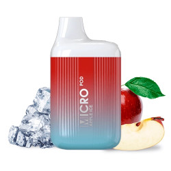 Micro Pod - Apple Ice Pod Kit 500 mAh - Alma ízű nikotinsóval töltve - 2ml/20mg