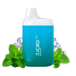 Micro Pod - Menthol Pod Kit 500 mAh - Mentol ízű nikotinsóval töltve - 2ml/20mg