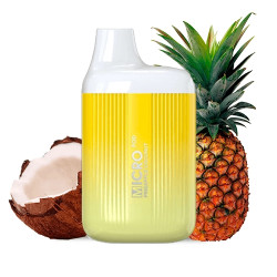 Micro Pod - Pineapple Coconut Pod Kit 500 mAh - Ananász és Kókusz ízű nikotinsóval töltve - 2ml/20mg