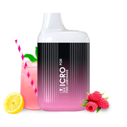 Micro Pod - Pink Lemonade Pod Kit 500 mAh - Citrom, Grapefruit és Málna ízű nikotinsóval töltve - 2ml/20mg