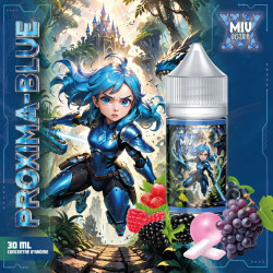 Miv Distrib - Proxima Blue - Erdei Gyümölcs, Szőlő és Rágógumi  ízű aroma - 30ml