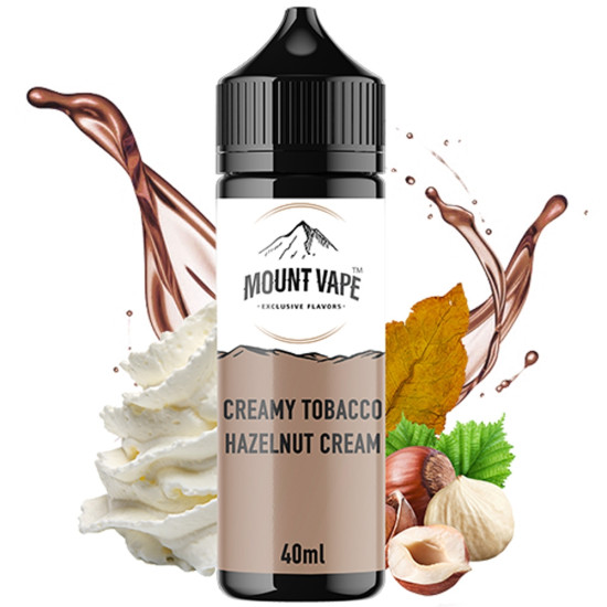 Mount Vape - Creamy Tobacco Hazelnut - Krem duhan, krema od lješnjaka i praline - 40/120 ml