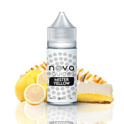 Nova Liquides - Premium Mister Yellow - Citromos Pite ízű aroma - 10ml