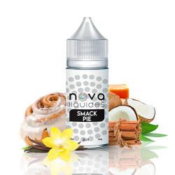 Nova Liquides - Premium Smack Pie - Fahéjas Sütemény, Vanília, Karamell és Kókusz ízű aroma - 10ml