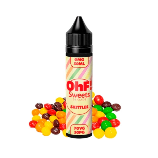 OhF! - Sweets Skittles - Gyümölcsös Drazsé ízű Shortfill eliquid - 50ml/0mg