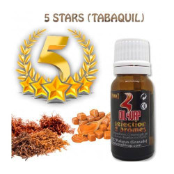 Oil4Vap - Tabaco Rubio 5 Stars - Dohány, Karamell és Édesgyökér ízű aroma - 10ml