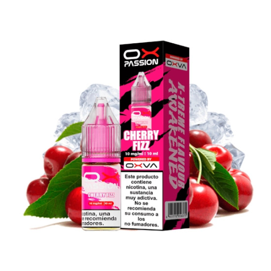 Oxva Ox Passion - Cherry Fizz - Nikotinska sol s okusom sode od trešnje  - 10ml/20mg