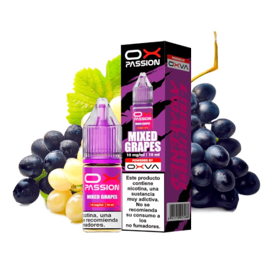 Oxva Ox Passion - Mixed Grapes - Nikotinska sol s okusom grožđa - 10ml/20mg