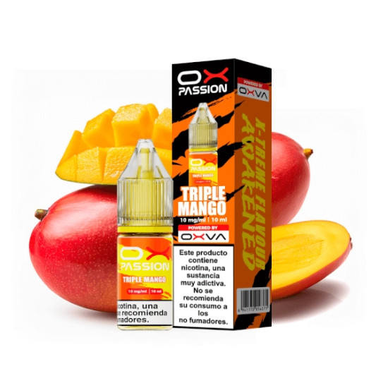 Oxva Ox Passion - Triple Mango - Nikotinska sol s okusom manga - 10ml/20mg