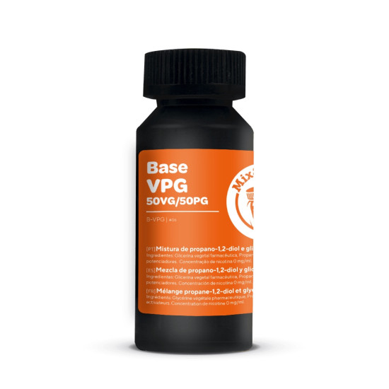 0 mg/ml - Vapy Mix&Go baza 50PG/50VG - 80/100 ml